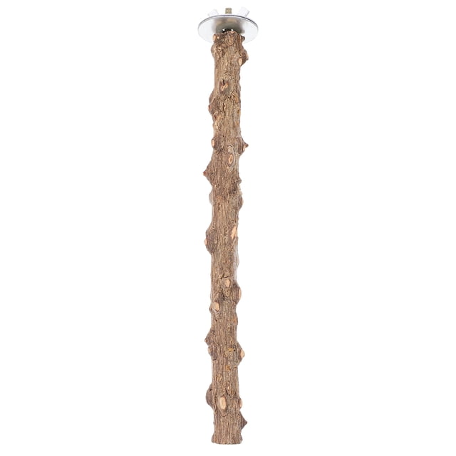 Shisuyan Bird Cage Perch Wooden Parrot Perch Toy Bird Standing Stick Parrot Cage Accessory