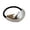 Silver, variant on Curved Metal Ponytail Cuff Hair Tie for Women, Minimalist Alloy Ponytail Holder Barrette, Smooth Glossy Elastic Hair Band Elegant Hair Accessory for Low Ponytail Daily Office Wedding Party