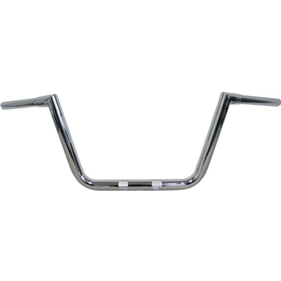 LA Choppers LA-7362-10 1-1/4in. Hefty Twin Peaks Handlebar - 10in. - Chrome