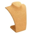 thumbnail image 2 of Simple Necklace Pendant Display Bust Mannequin Stand Holder Rack, Linen, Stable, 3 Sizes/6 Color Yellow M, 2 of 8