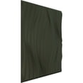 thumbnail image 2 of Ekena Millwork 19 5/8"W x 19 5/8"H Billow EnduraWall Decorative 3D Wall Panel, UltraCover Satin Hunt Club Green (12-Pack for 32.04 Sq. Ft.), 2 of 6