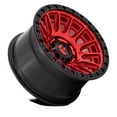 thumbnail image 2 of Fuel 1PC Cast Aluminum Rim D834 17X9 6X5.5 C-RED-BLK-RG -12MM, D83417908445, 2 of 3