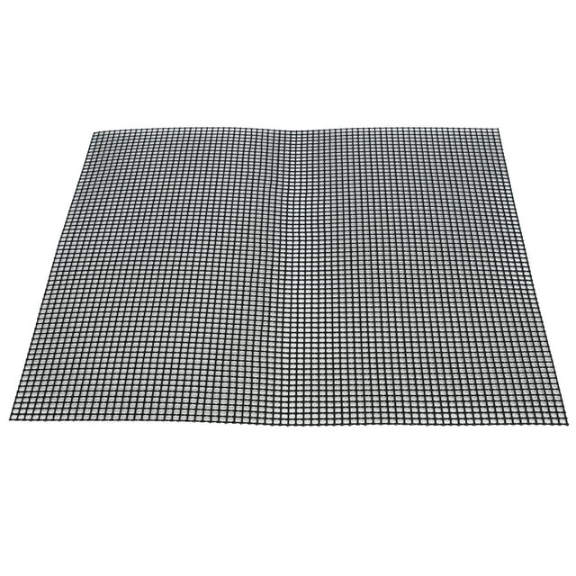 Ccdes Food Grade Non‑Stick Grid Sheet Multifunctional Barbecue Grid Mat for Barbecue Outdoor,Grid Grilling Mat,Grill Mesh Mat