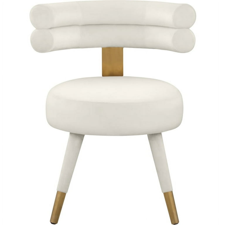 Meridian Furniture Fitzroy Velvet Dining Chair Meridian Furniture Fitzroy Velvet Dining Chair