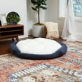 thumbnail image 6 of Happy Hounds Murphy Deluxe Donut Dog Bed, Denim, Large (42 x 42 in.), 6 of 12