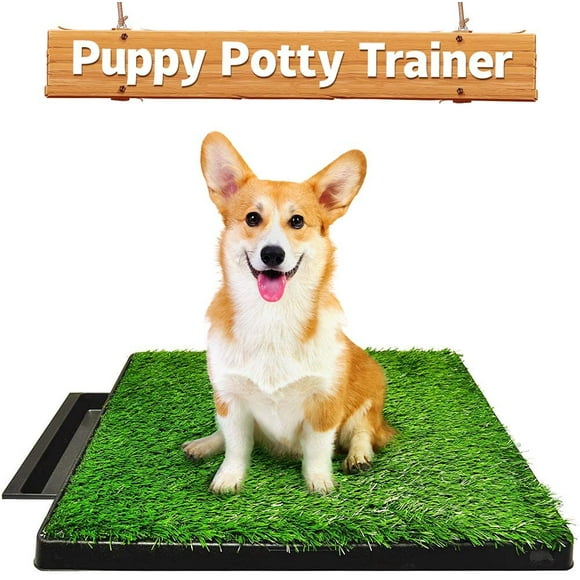 Dog Toilet Dog Toilet Puppy Toilet Training Pad, Indoor Dog Potty, Dog Training Lawn Mat For Small Dogs Large Dogs Older 63 X 51 X 7cm