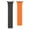 Blackorange, variant on Dwitch No Gap Magnetic Silicone Sport Band Compatible for Samsung Galaxy Watch Ultra 47mm(2024), Soft Breathable Adjustable Strap for Galaxy Watch Ultra 47mm Men Women,Grayblack