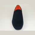 thumbnail image 3 of Men Tayno Dressy Casual Soft Suede Comfortable Slip on Loafer #ALPHA S Navy, 3 of 9