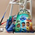 thumbnail image 3 of Guardianes del Espíritu Mochila de Cuerdas para Deportes y Gimnasio, Bolsa de Cuerdas Resistente al Agua, Bolsa Cinch, 30×40cm, 3 of 6