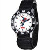 Marvel Spider-Man Boys' Stainless Steel Watch, Black Strap