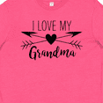 thumbnail image 4 of Inktastic I Love My Grandma Heart and Arrows Youth T-Shirt, 4 of 5