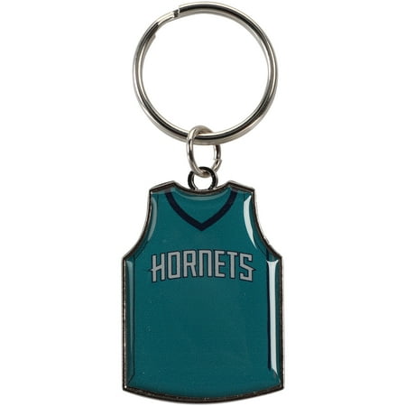 Charlotte Hornets Reversible Home/Away Jersey Keychain - No