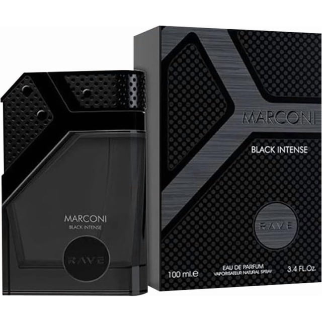 Perfume Lattafa Rave Marconi Black Intense Eau de Parfum 100mL