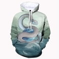 thumbnail image 3 of Sudadera con capucha con estampado 3D colorido de serpiente y animales para hombres y mujeres, sudaderas con capucha de moda urbana con personalidad, sudadera de manga larga, sudadera de gran tamaño, 3 of 5