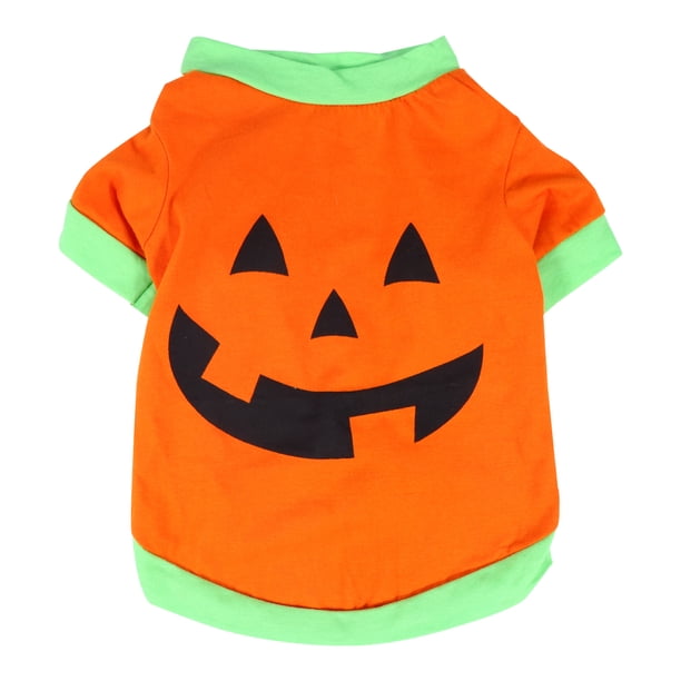 Ropa para mascotas de Halloween Ropa de Halloween Traje de perro de calabaza Chaleco para mascotas para perro