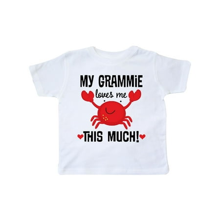 

Inktastic Grammie Loves Me Childs Gift Toddler Boy or Toddler Girl T-Shirt