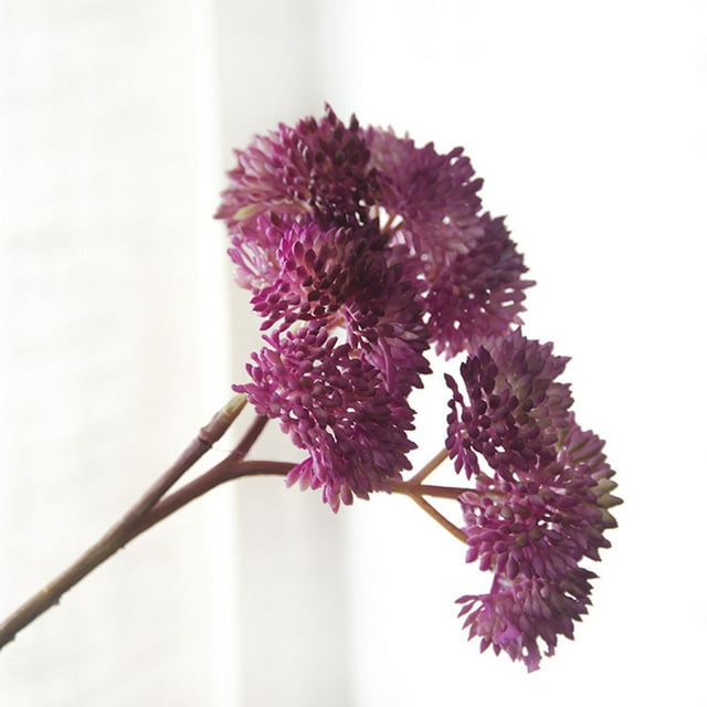 Artificial Rice Seed Fruit Flower Rustic Fake seed flower artificial Flower Wedding Party Floral Decor Home Ornament, Purple