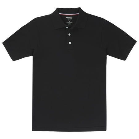 French Toast Boys School Uniform Short Sleeve Pique Polo Shirt, Sizes 4-20 & Husky