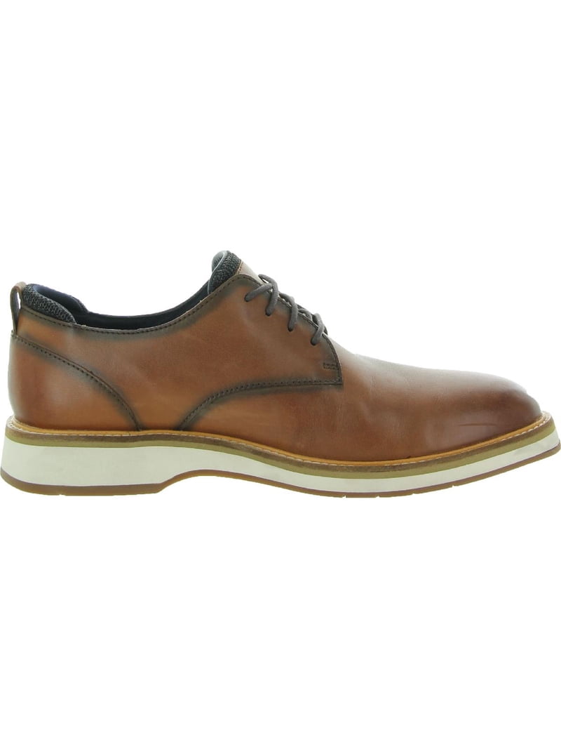 Cole Haan Oxford Dress Shoes Mens 13 Brown Leather Lace Up Cole Haan Mens Modern Essentials Wing Oxfords (British Tan  main image 4