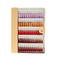 thumbnail image 1 of Nail Swatch Magnetic Acrylic Color Card Album Showing Proofing Tool, 1 of 1
