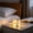 White, variant on PLPPYFS Mini Stool Shaped LED Night Light, Cute Plastic Small Stool Ornament Lamp, Eye-Care Soft Warm Decorative Table Lamp for Bedroom Desk Study Room