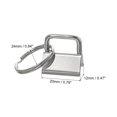 thumbnail image 4 of 40 Piezas de Accesorios para con Anillos para para Correas de Bolsa, Plateado, 4 of 4