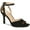 Black PU, variant on Womens Delannie Dress Pumps Nude Patent 7M
