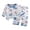 Light Blue, variant on Splozh Pajamas for Toddler Boys 1T-8T Baby Toddler Breathable Long Sleeved Home Clothes Cute Cartoon Pattern Homewear Set,Green,3-4 Years