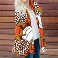 thumbnail image 4 of Fesfesfes Cardigans for Women Halloween Printed Long Sleeve Cardigan Casual Loose Cardigan Printed Tops Cardigan Lightweight Fall Shirt, 4 of 7