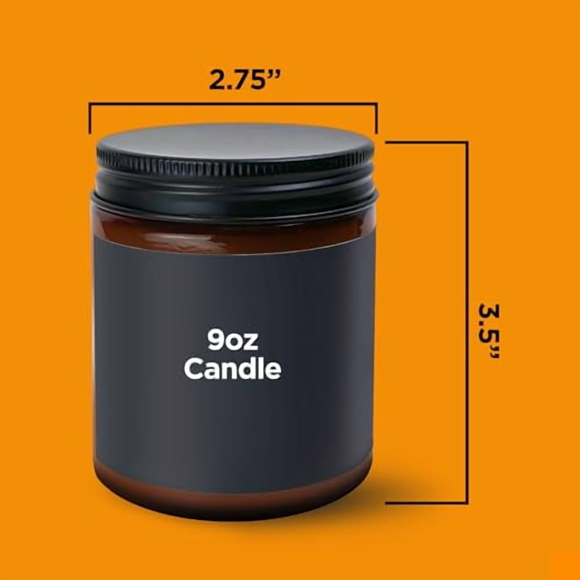 Amber Vale Home Tennessee BACKROADS, Evergreen and Deciduous Pine Scented Natural Soy and Coconut Wax Candle, Phthalate Free, Non-Toxic and Healthy Clean Burning, 9oz Jar