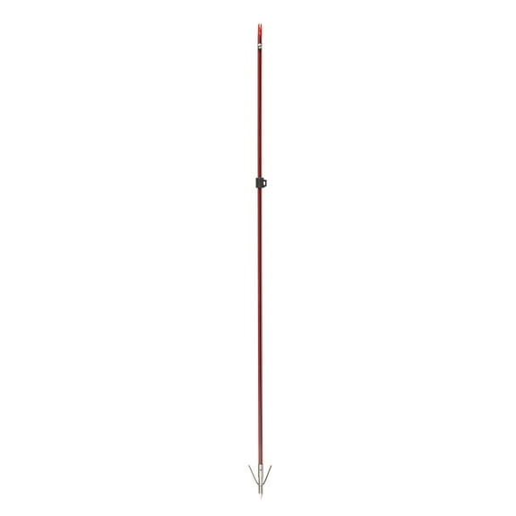 Cajun Bowfishing Fiberglass and Carbon Infused Arrow with Piranha Long Barb XT Point