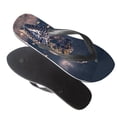 thumbnail image 4 of FUIALDOLG Women's Orthotic Flip Flops,Casual Comfortable Yoga Mat Thong Sandal with Arch Support, 4 of 7