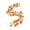 1291#orange, variant on Artificial Maple Leaf Garland, 78-Inch Fall Vine for Thanksgiving, Halloween, and Home Wedding Decor