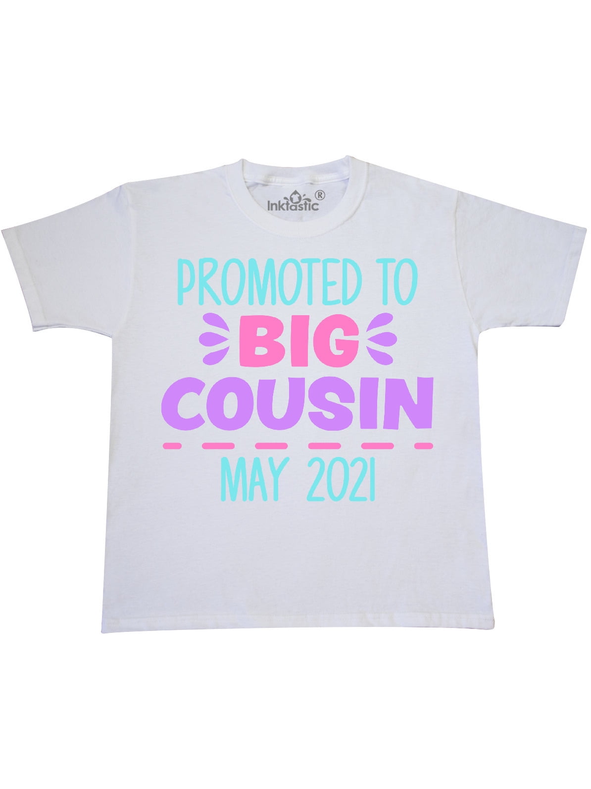 Promoted To Big Cousin May 2021 Youth T 