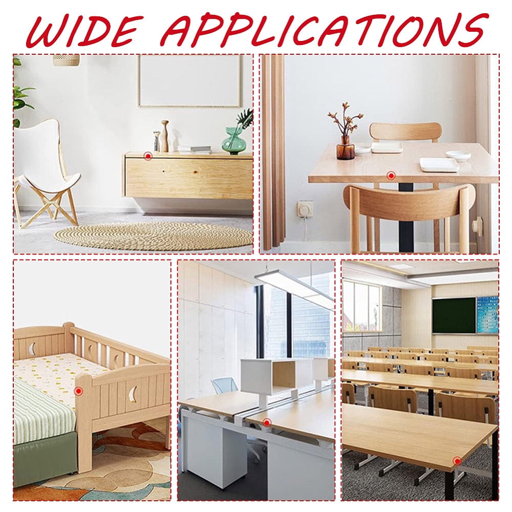 PVC Corner Protector Cnticollision Baby Table Corner Guards for Furniture Against Corners Red 40mm about 5m/roll