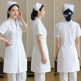 thumbnail image 4 of Kokovifyves Sports and Outdoors under $15 Unisex Healthcare Tunic Maid Nurses Carers Therapist Uniform, 4 of 6