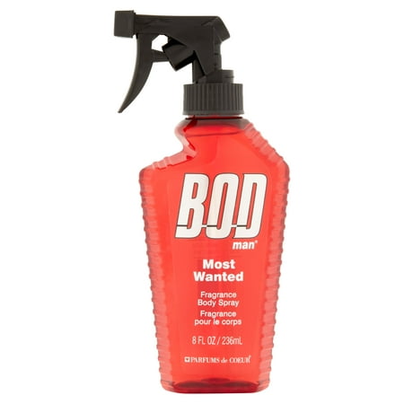 BOD Man Most Wanted Fragrance Body Spray, 8 fl oz - Walmart.com