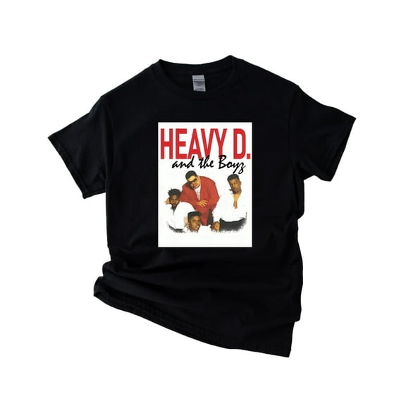 Heavy D and the Boyz Vintage 90s Hip Hop Group Reprint Fan Unisex T-Shirt, up to 5XL
