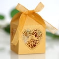 thumbnail image 6 of ZPAQI 100pcs Wedding Candy Boxes Lovebirds Design Luxury Lase Cut Party Wedding Favor, 6 of 16