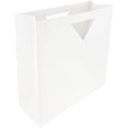 thumbnail image 3 of JAM Paper Die Cut Gift Bags, 15 x 15 x 5.5, White, 3/Pack, 3 of 3