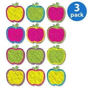 (3 pack) (3 Pack) Ashley, ASH10085, Scribble Apple Design DryErase Magnet, 1 Set, Multicolor