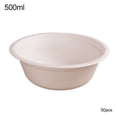 thumbnail image 2 of Limei Disposable Paper Bowls 12 Oz Eco-friendly Compostable Bagasse Bowls Round Bowls Biodegradable and Hot Soup Bowls(50Pcs), 2 of 7