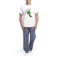 thumbnail image 5 of CafePress - Merry Tropical Christmas Men's Light Pajamas - Men's Light Loose Fit Cotton Pajama Set, 5 of 7