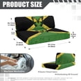 thumbnail image 7 of Uorisanigo RV Dinette Cushions Covers Stretch Jamaican Flag Butterfly Loveseat Sofa Furniture Covers Replacement Couch Cushion Slipcovers for RV Travel Trailer Couch, Washable, 7 of 7