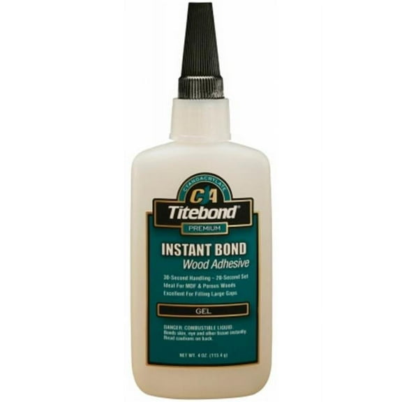Titebond 6232 4 Oz Clear Titebond® Instant Bond Wood Adhesive