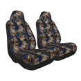 thumbnail image 2 of Naloa Watercolor Snake Skin Car Seat Covers 2PCs Front Car Seat Covers Universal fit for Most Cars SUVs and Trucks - 1, 2 of 5