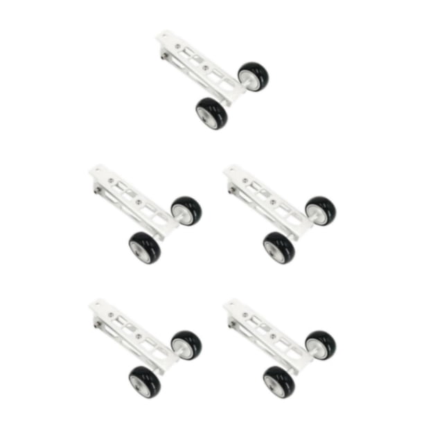 Advancent Bicicleta plegable Easywheel Soporte trasero de bicicleta para Birdy Bike Componentes Accesorio Plata Type2 NO2