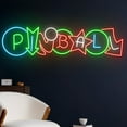 thumbnail image 3 of Handmadetneonsign Custom Pinball Neon Sign, Pinball Led Light, Pinball Neon Light, Arcade Led Sign, 3 of 5