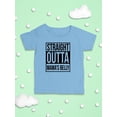 thumbnail image 3 of Straight Outta Mama's Belly T-Shirt Infant -Smartprints Designs,  6 Months, 3 of 4