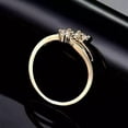 thumbnail image 3 of 14K yellow Gold Plated 2Ct Round Cut Lab-Created Diamond Women Wedding Ring, 3 of 3